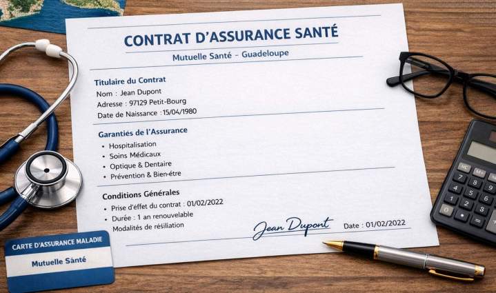 Contrat d'assurance santé Guadeloupe